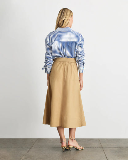 Brinson Skirt in Dark Khaki