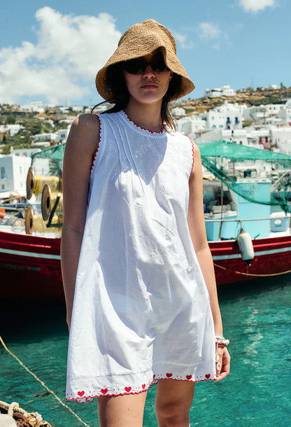 Ebba Dress in White
