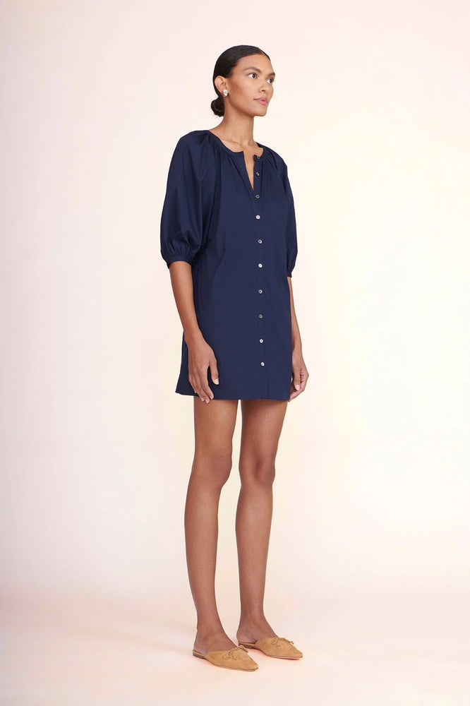 Mini Vincent Dress in Navy