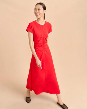 Neomi Dress in Bright Red