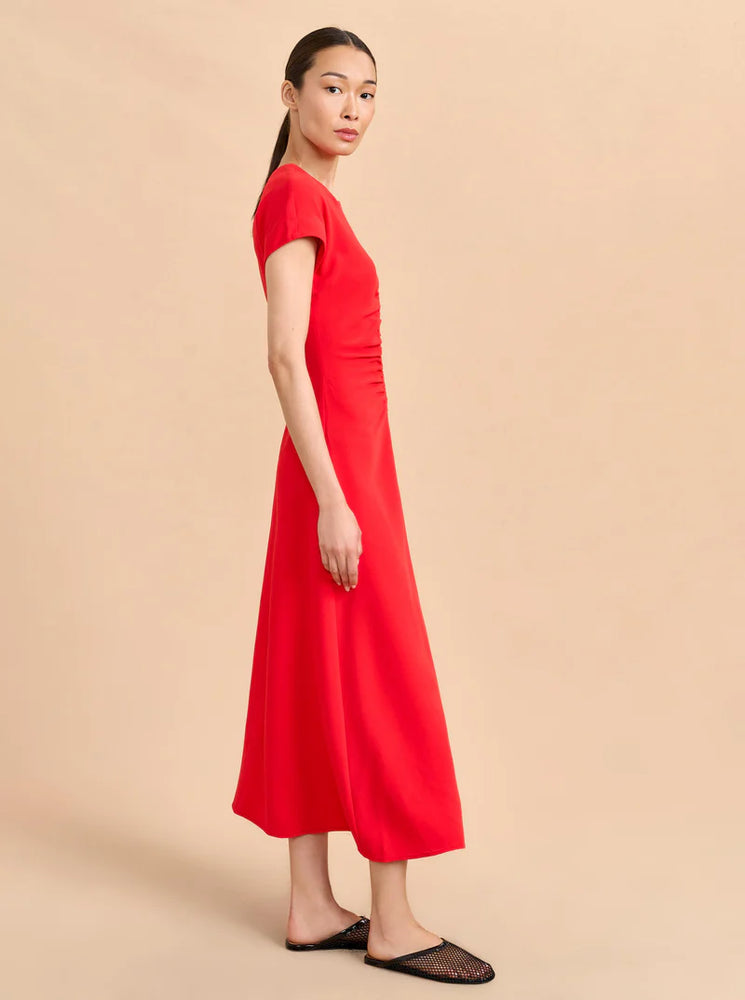 Neomi Dress in Bright Red