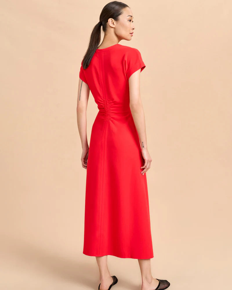 Neomi Dress in Bright Red