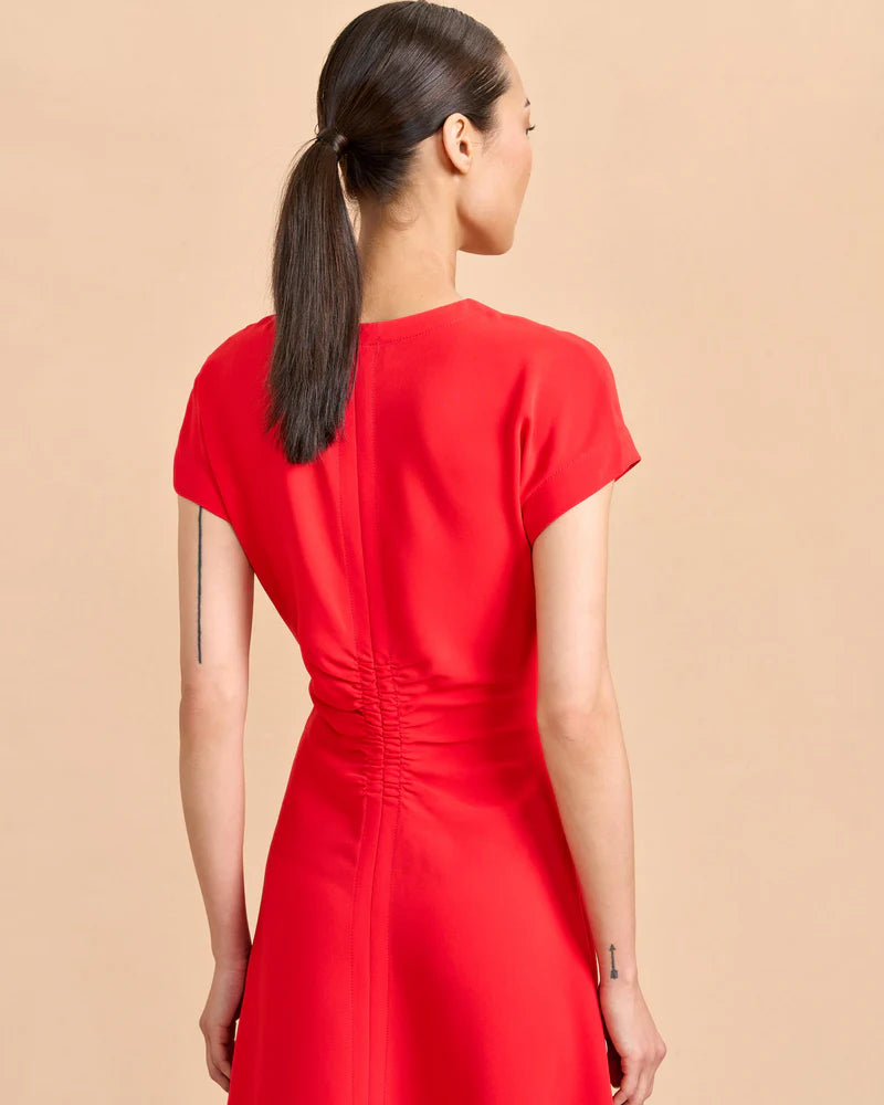 Neomi Dress in Bright Red