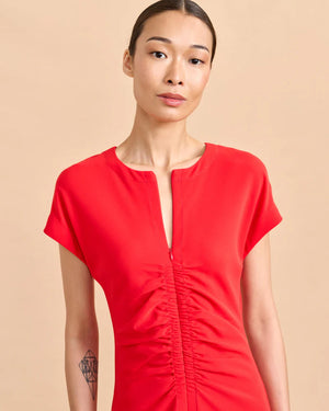 Neomi Dress in Bright Red