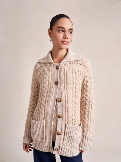 Nuage Cardigan in Oat