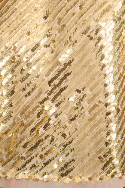 Pixie Top in Gold Sequin