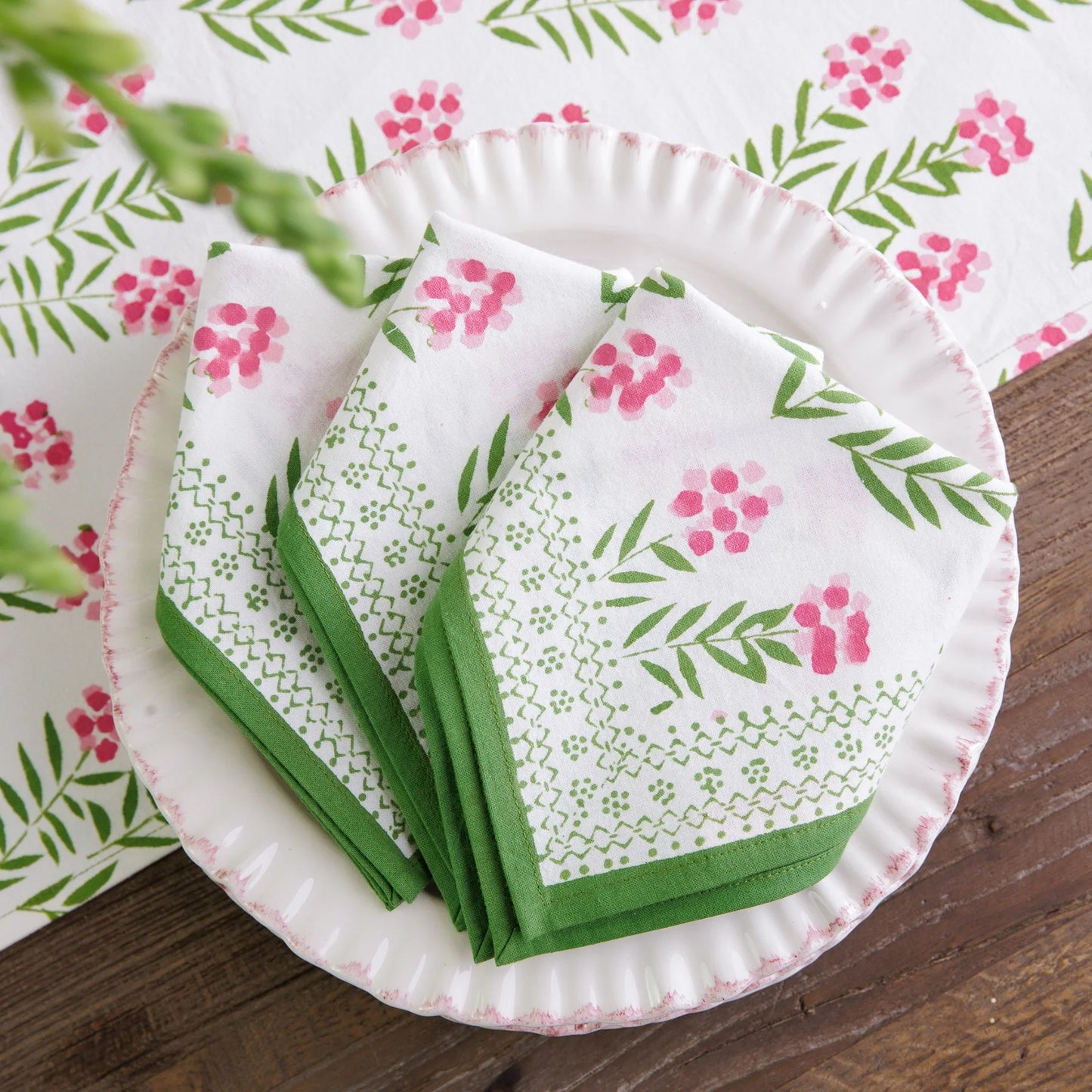 Phlox Pink Napkin | Set of 4