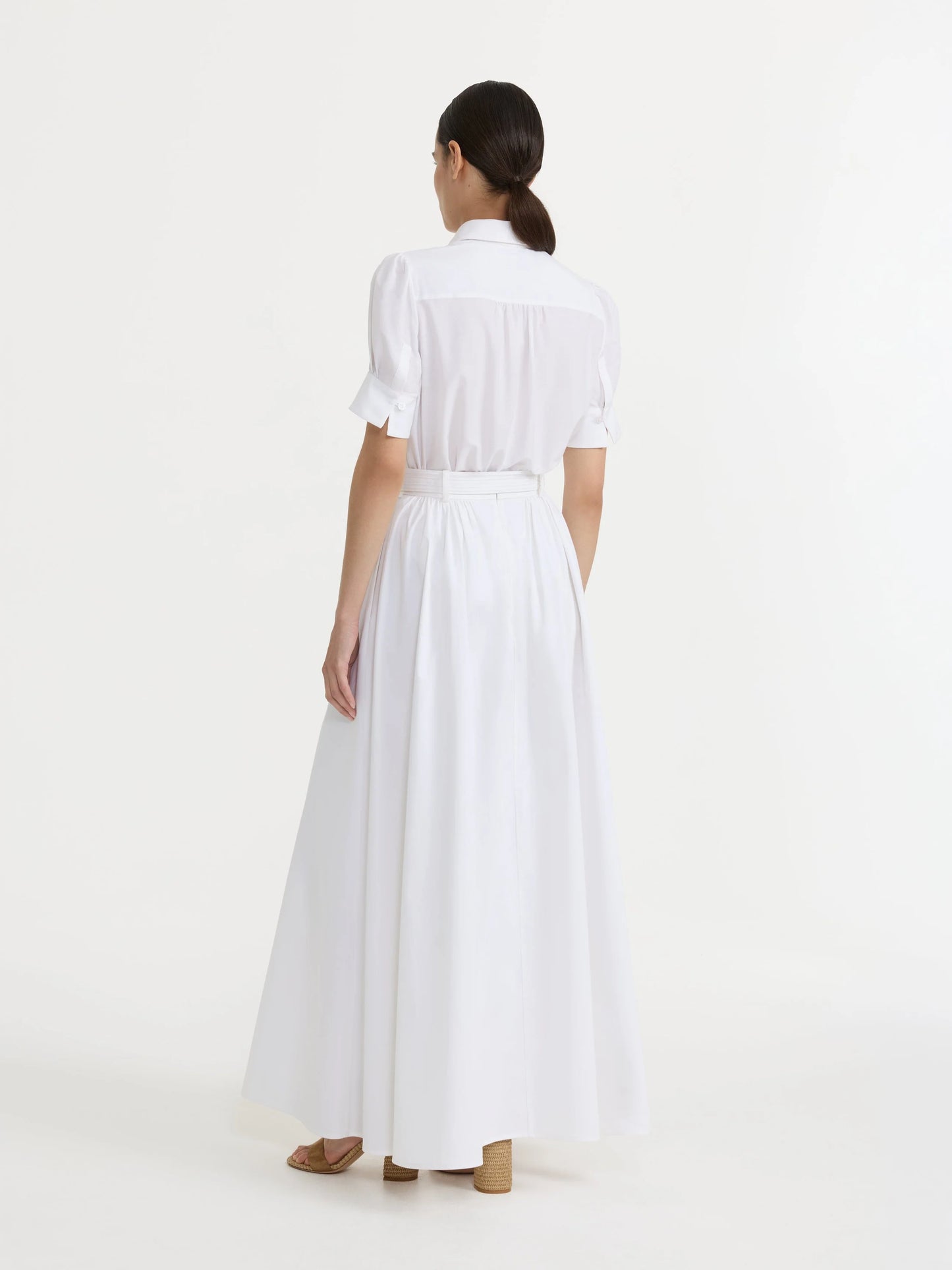 Mae C Shirt in White
