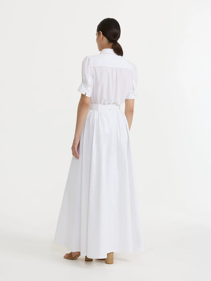Mae C Shirt in White