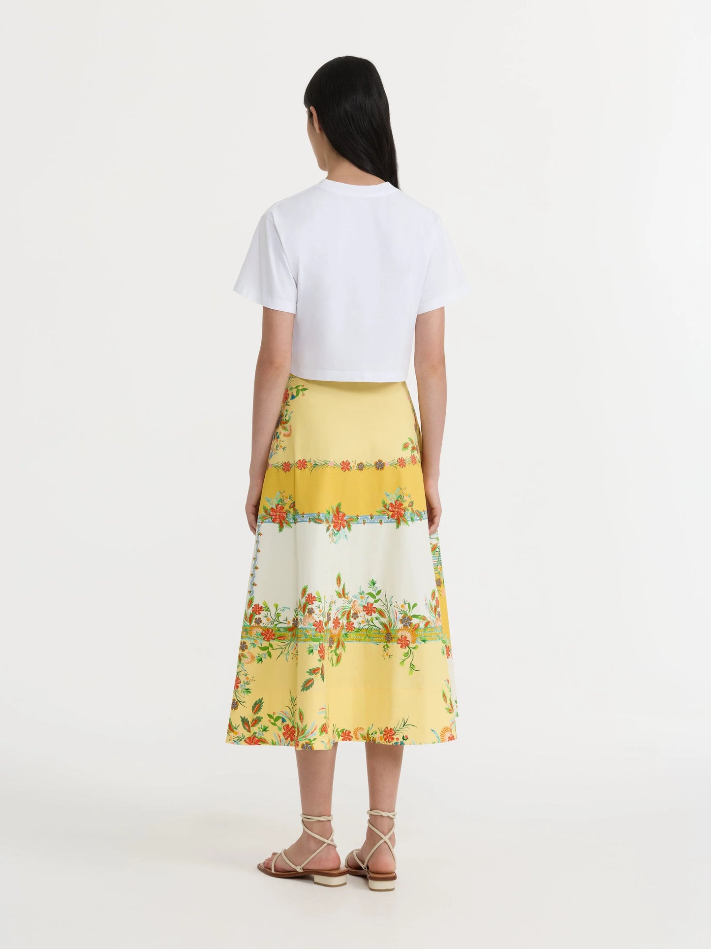 Kali C Skirt in Zinnia Patchwork