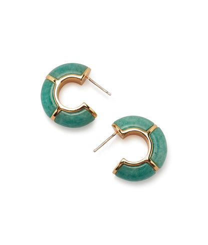 Zellige Hoops in Amazonite