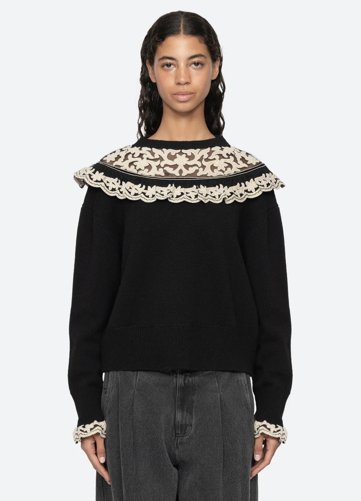 Bea Sweater in Black