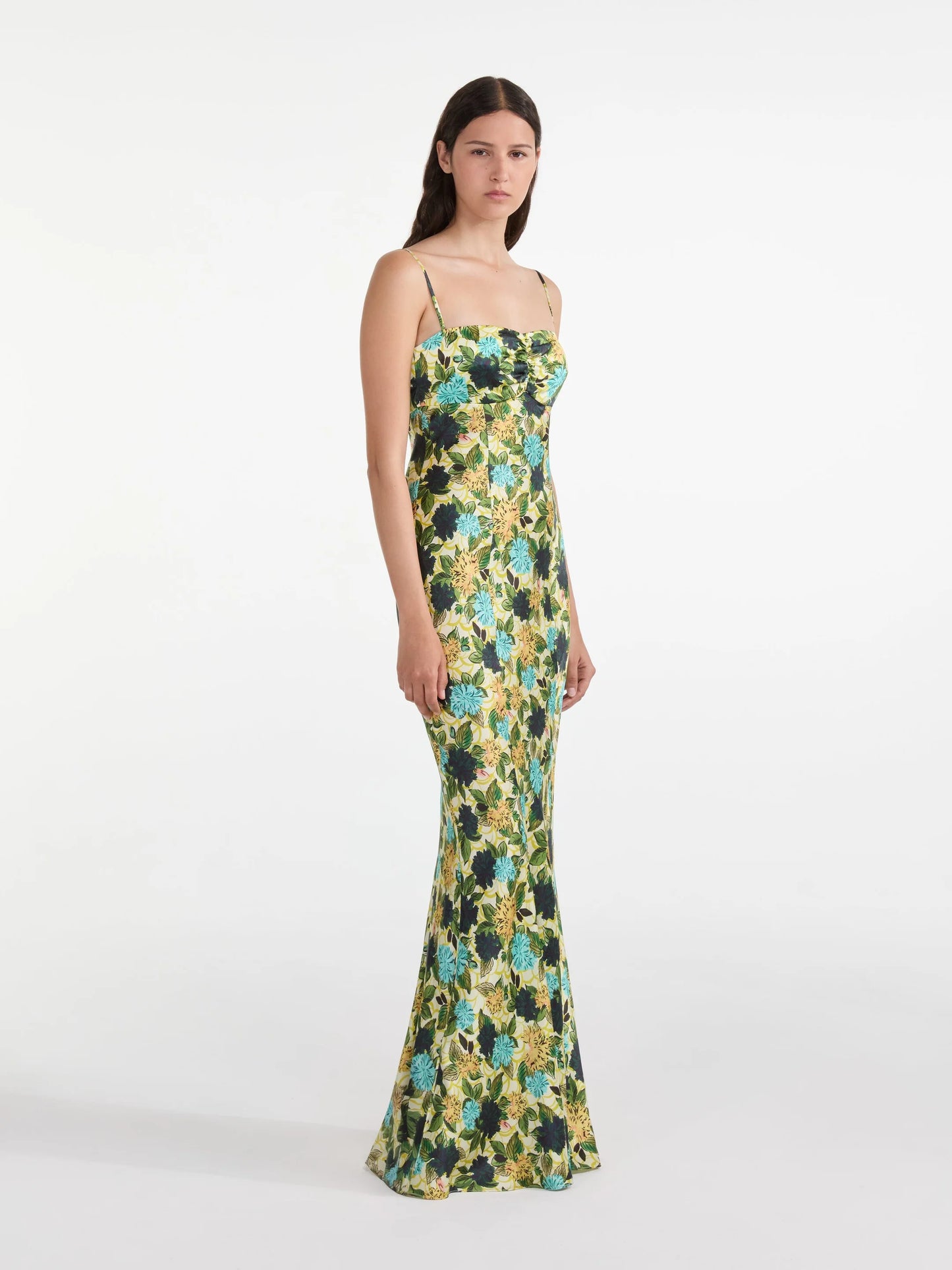 Renee Dress in Lantana Aquatic