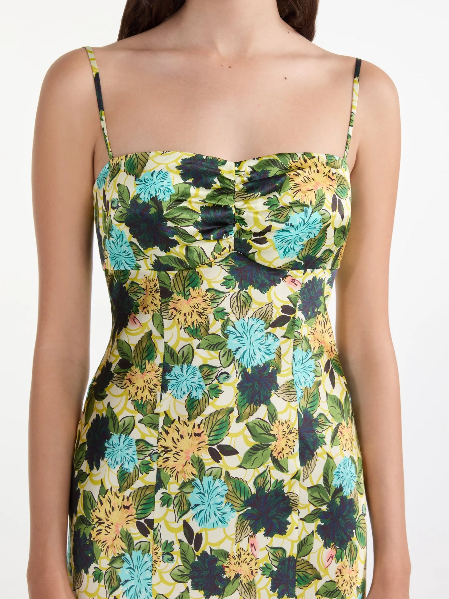 Renee Dress in Lantana Aquatic