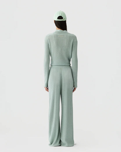Rib Everywear Pant in Sage Brush