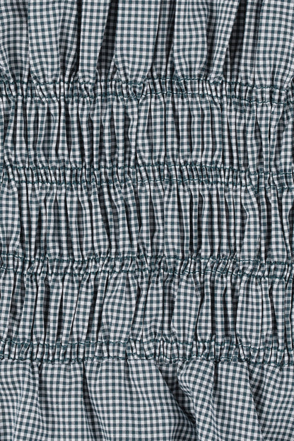 Janne Midi Dress Hanne Gingham Vintage Navy