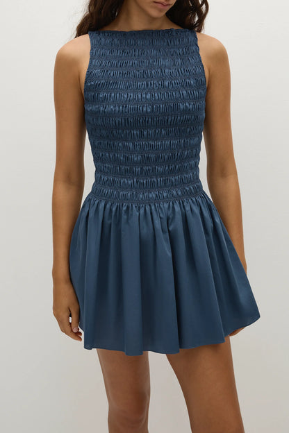 Noa Mini Dress Vintage Navy