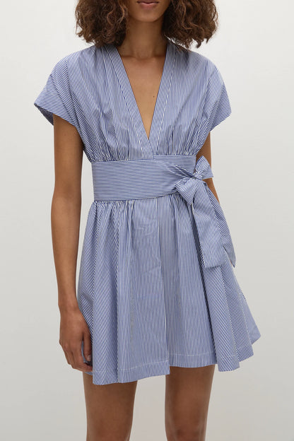 Lova Mini Dress Helle Stripe Vintage Navy