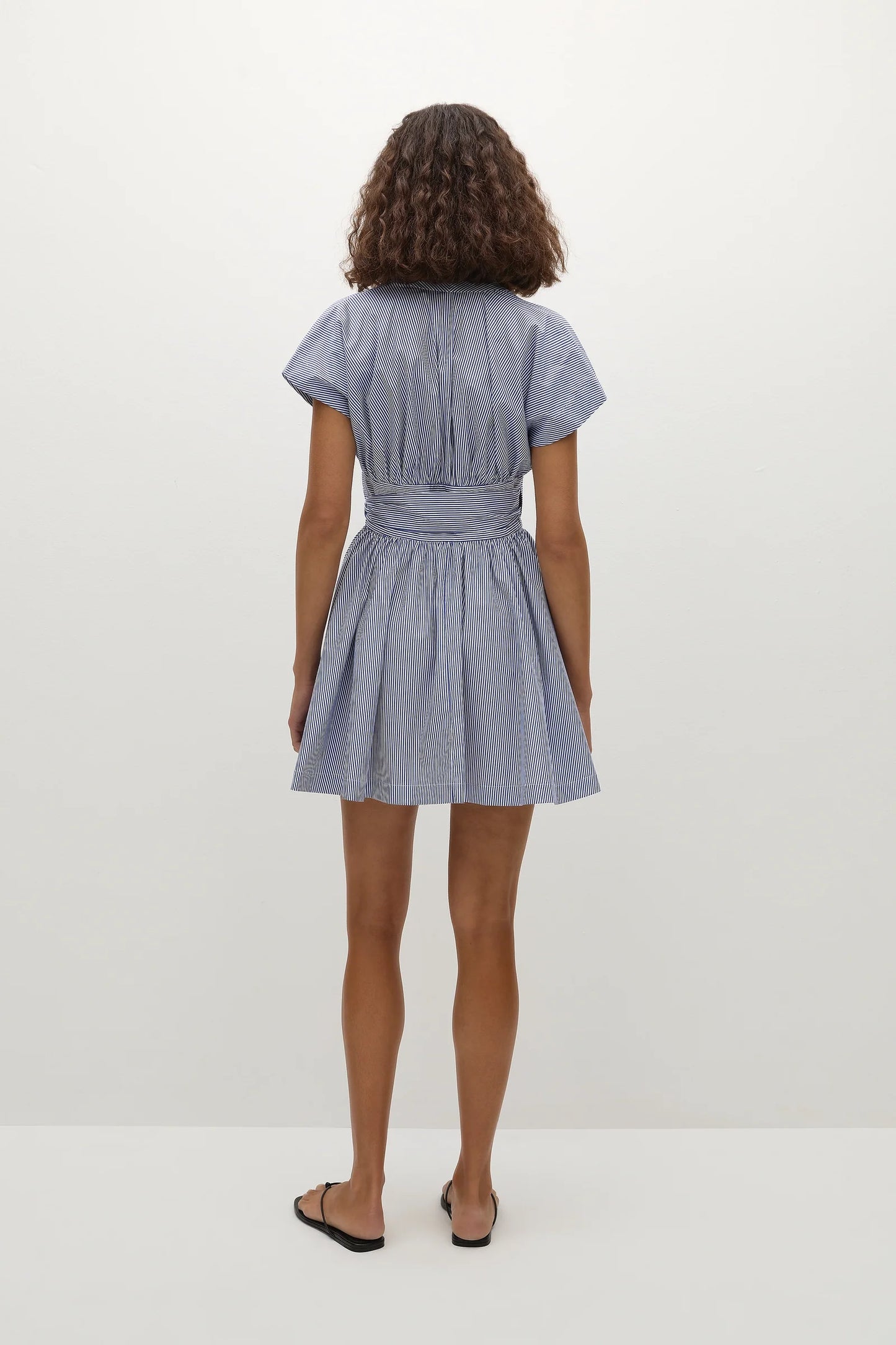 Lova Mini Dress Helle Stripe Vintage Navy