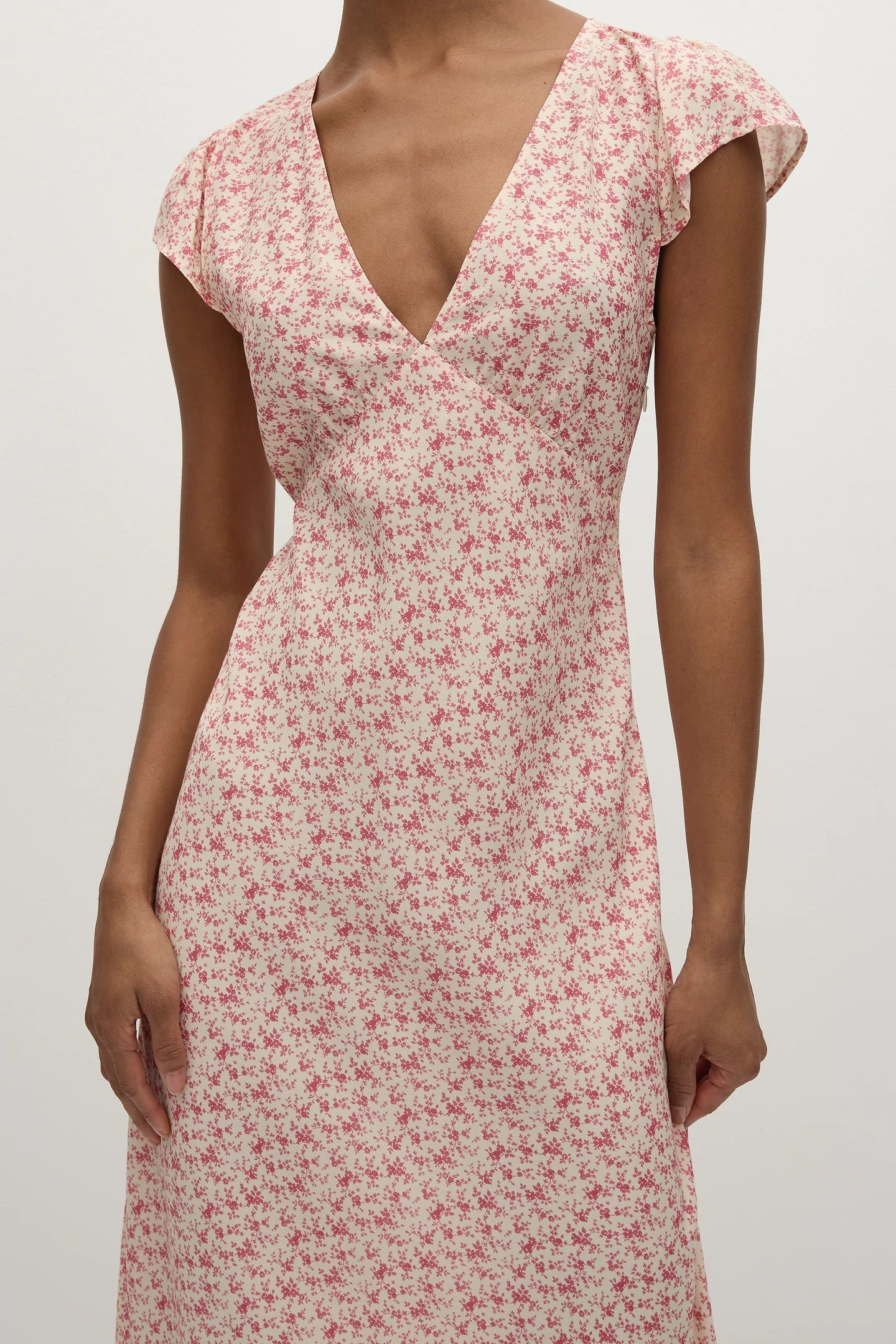 Esson Midi Dress Sakura Floral