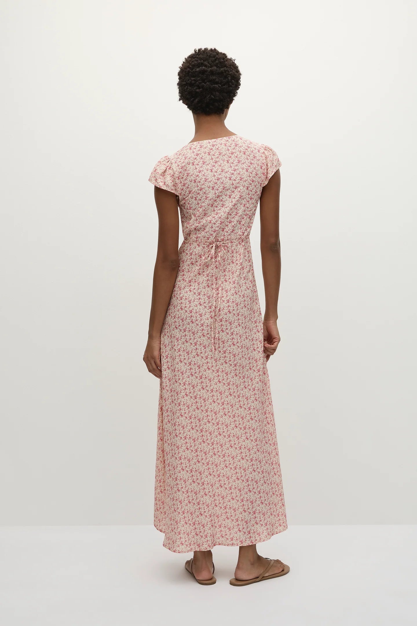 Esson Midi Dress Sakura Floral