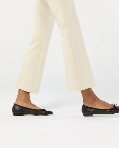 Faye Flare Cropped Pant in Bisque