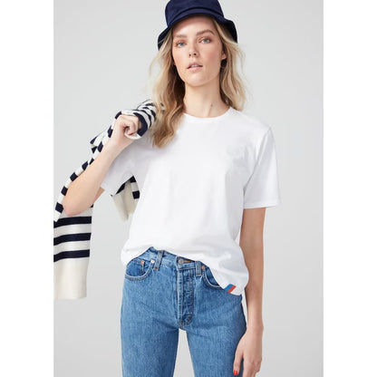 The Modern Tee in White