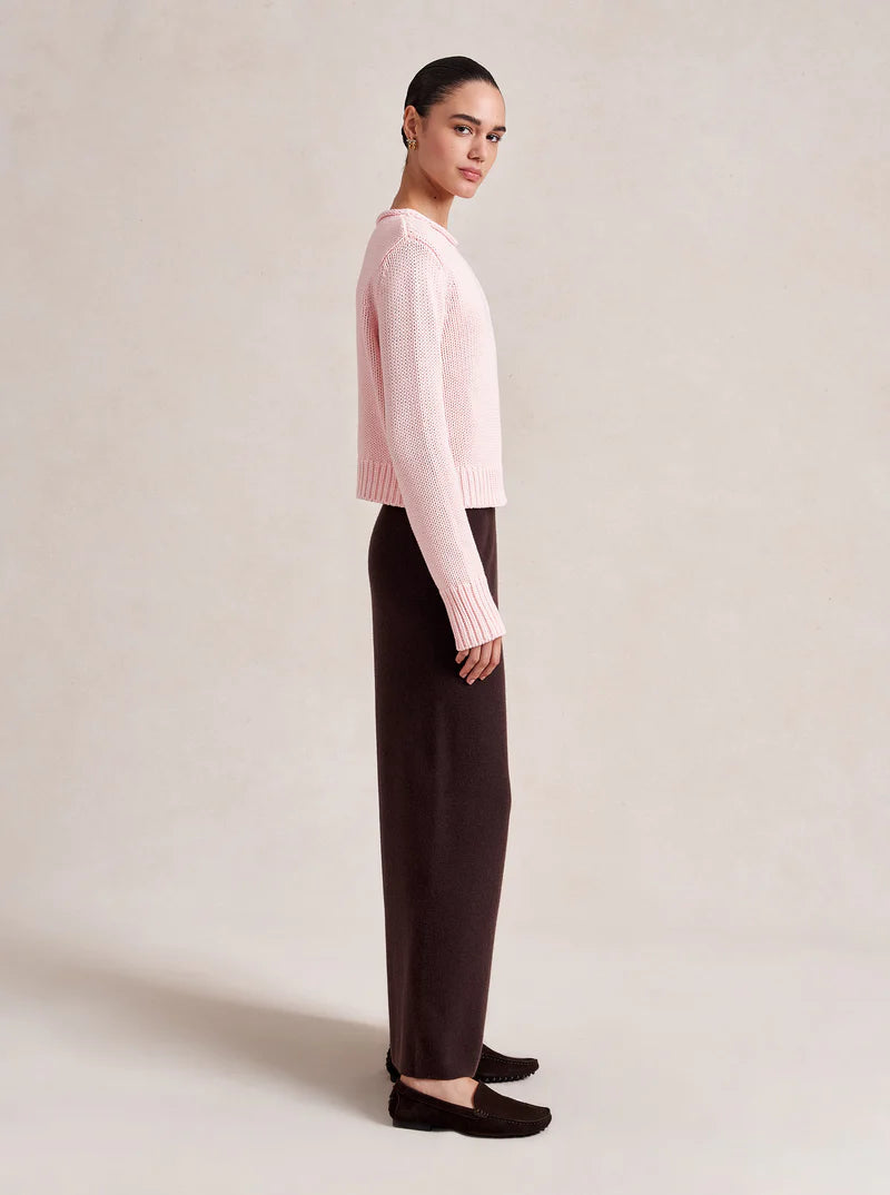 Solid Mini Marina Sweater in Blush