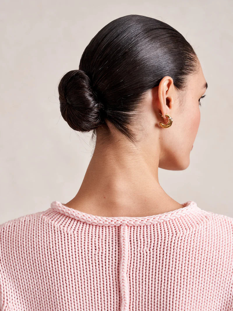 Solid Mini Marina Sweater in Blush