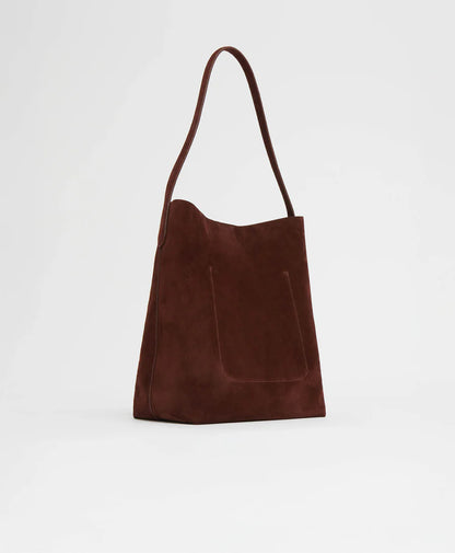 Everyday Cabas in Chocolate Suede