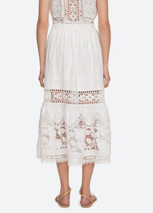 Joah Skirt in White