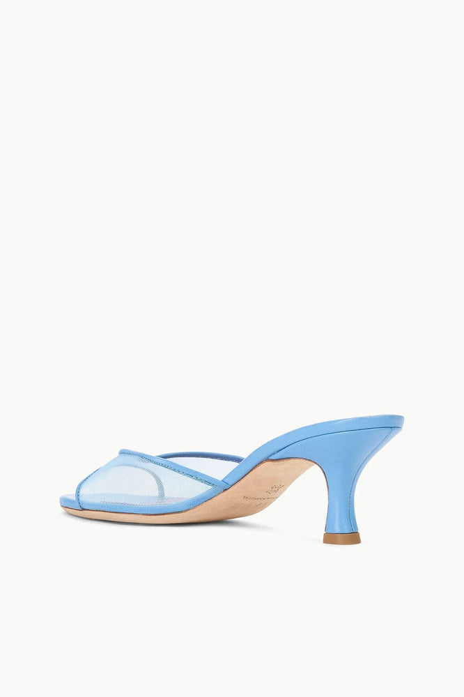 Brigitte Mule in Staud Blue Mesh