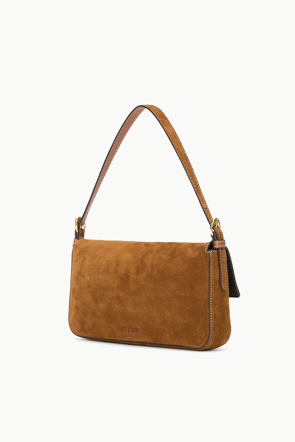 Harlow Bag in Tan Suede