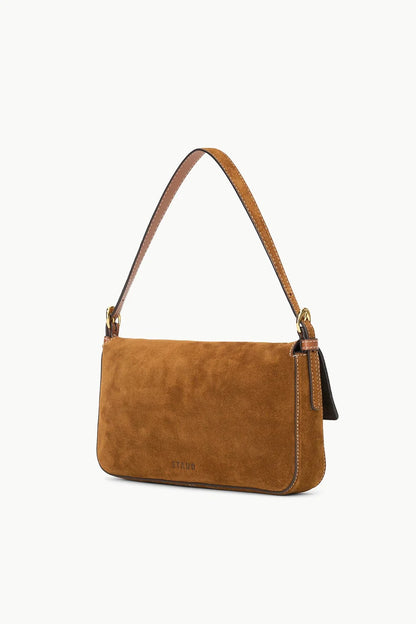 Harlow Bag in Tan Suede