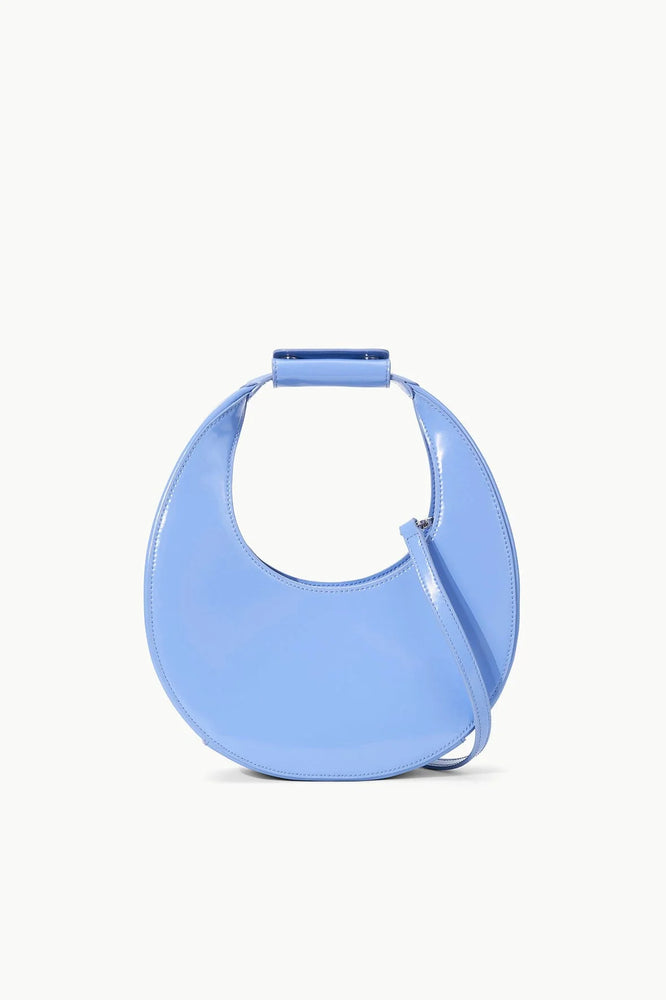 Mini Moon Bag in Blue Hydrangea