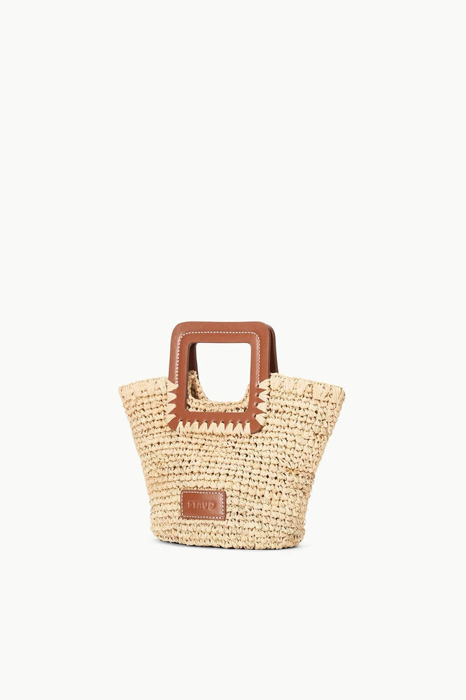 Shirley Mini Bucket Bag Natural Raffia