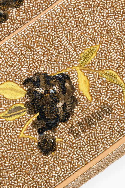 Tommy Beaded Bag in Vintage Floral