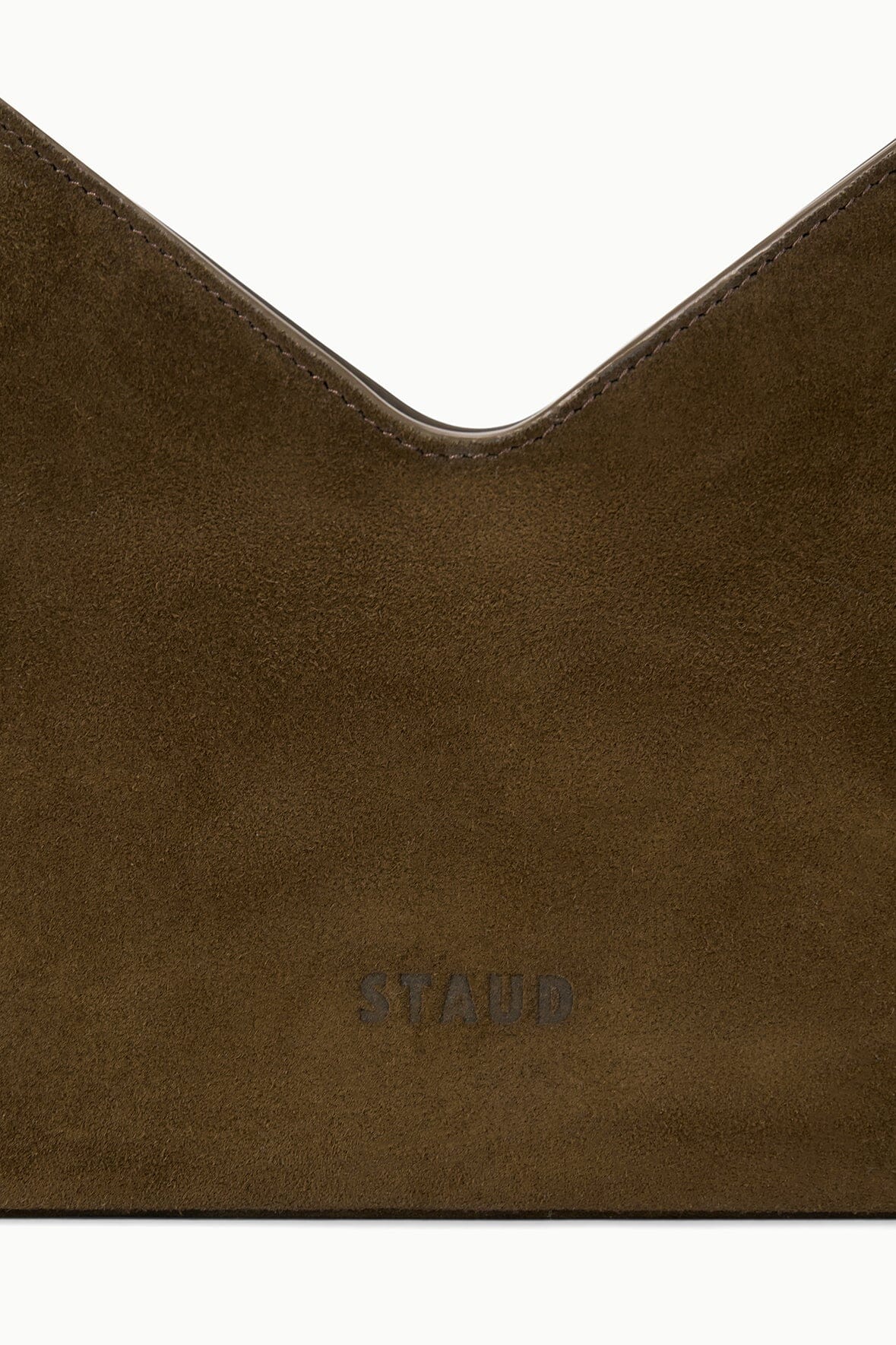 Valerie Shoulder Bag in Truffle Suede