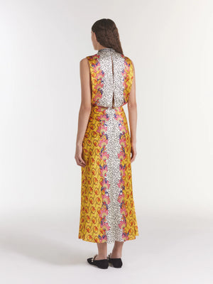 Fleur F Dress in Madya Border