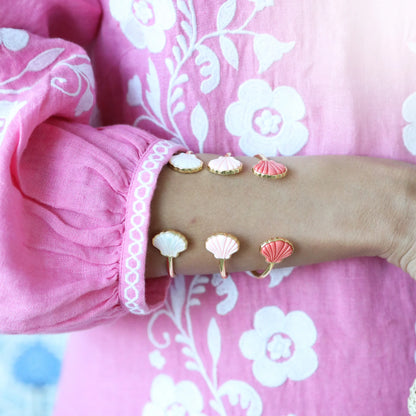 Sankaty Cuff in Pink Coral