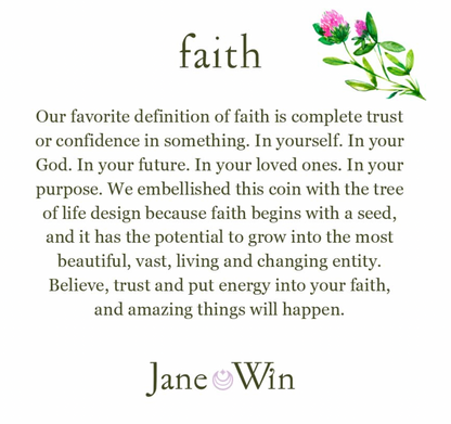 FAITH JW Original Pendant Coin