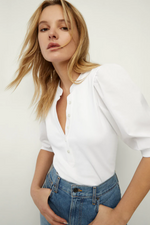 Coralee Top in White