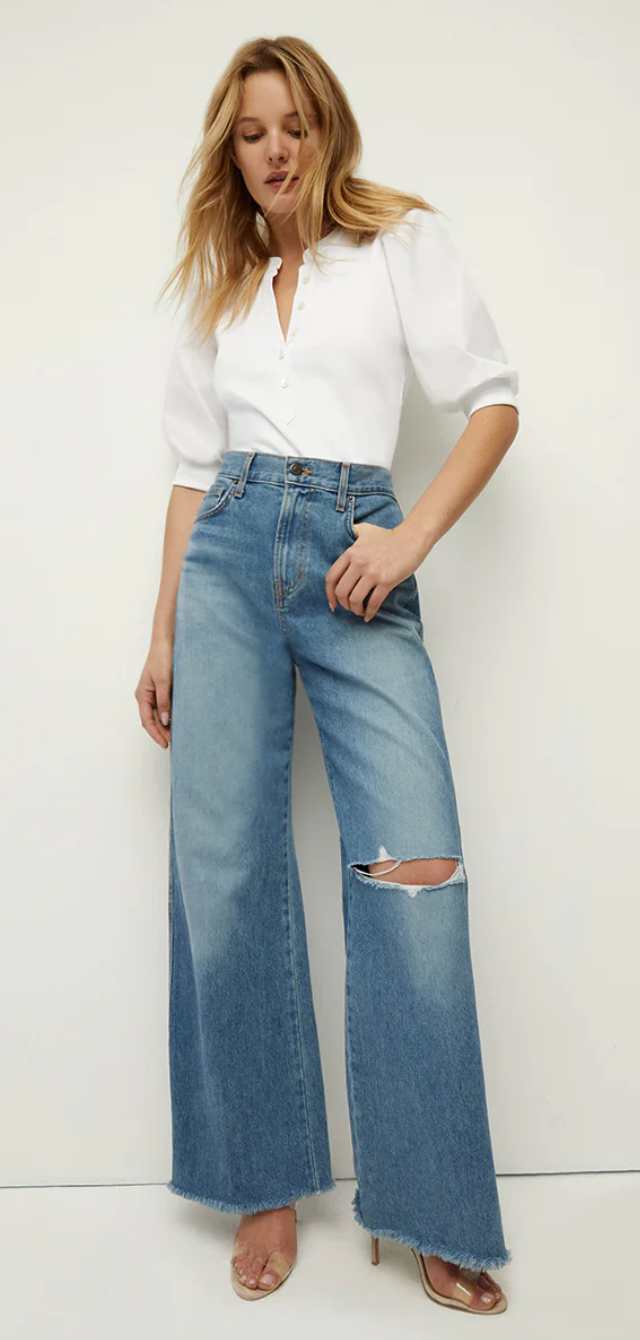 Coralee Top in White