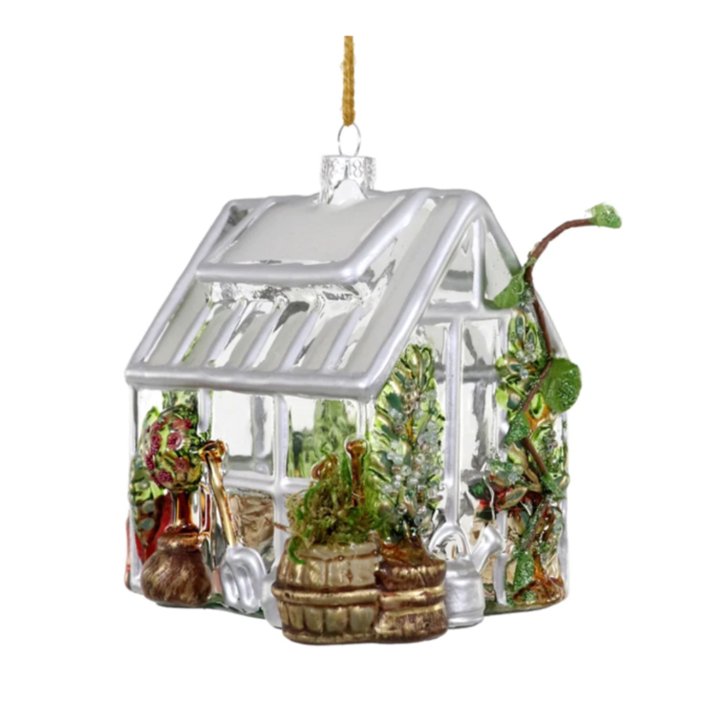 Greenhouse Glass Ornament