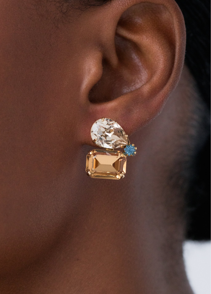 Darcie Earrings in Golden