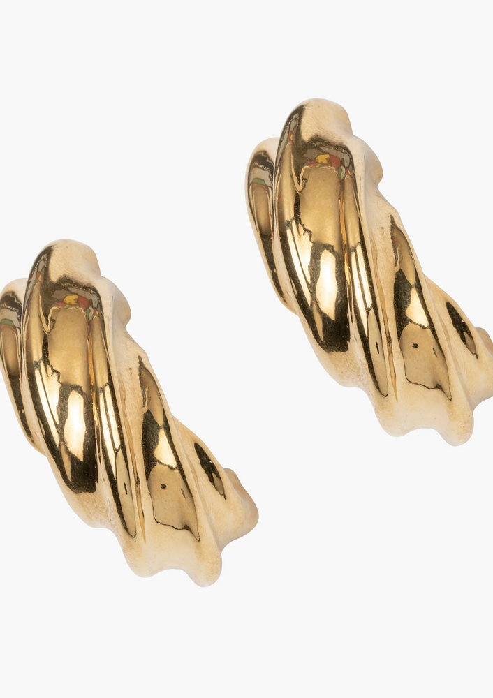 Aaryn Earrings in Gold