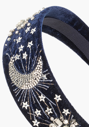 
            
                Load image into Gallery viewer, Capella Headband in Navy
            
        