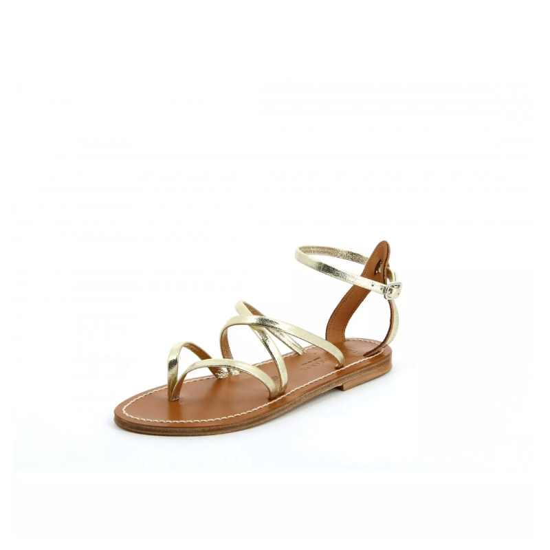 K. Jacques Zeno calf-leather sandals - Brown