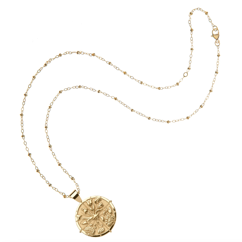 HOPE JW Small Pendant Coin Necklace