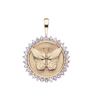 FREE Petite Embellished Coin Necklace